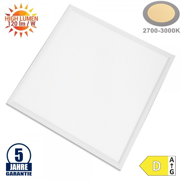 40W 60x60cm LED Panel Warmweiß UGR 19 120LM/W 40W 60x60cm LED Panel Warmweiß UGR 19 120LM/W
