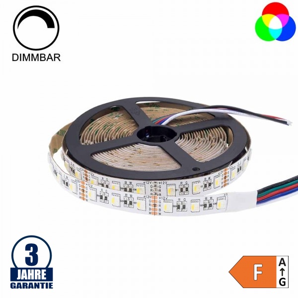 60SMD/m 16W/m 12V Professional Led Streifen RGBW 1m