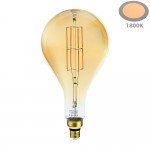 8W LED Vintage E27 PS160 Birne Gold Glas Warmweiß 1800K 8W LED Vintage E27 PS160 Birne Gold Glas Warmweiß 1800K