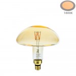 8W LED Vintage E27 MS200 Birne Gold Glas Warmweiß 1800K
