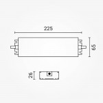 150W 12V DC Metall Netzteil Professional Wassergeschützt 150W 12V DC Metall Netzteil Professional Wassergeschützt