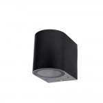 Wandleuchte mit GU10 Fassung 1-fach Zylinder Schwarz IP54 Wandleuchte mit GU10 Fassung 1-fach Zylinder Schwarz IP54
