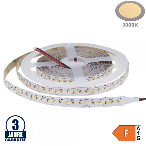 300SMD/m 24W/m 24V Professional LED Streifen 2216 Warmweiß 1m 300SMD/m 24W/m 24V Professional LED Streifen 2216 Warmweiß 1m