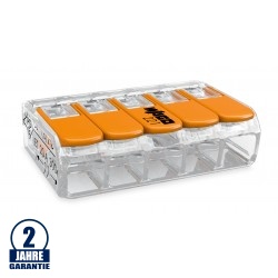 221-415 WAGO COMPACT-Verbindungsklemme für 5 Leiter