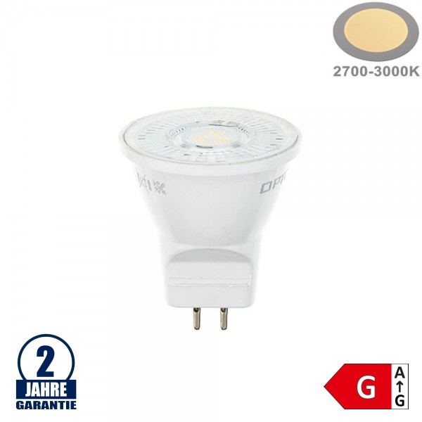 3W LED MR11/GU4 Spot 38° Warmweiß 3W LED MR11/GU4 Spot 38° Warmweiß
