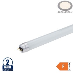 22W LED G13/T8 Glas Röhre 150cm Neutralweiß CL