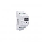 LED Phasenan- u. Abschnittdimmer für Hutschienen Funk- u. Tastersteuerung - 100-240 V AC max. 2A