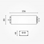 SC Power 150W 12V DC Metall Netzteil Dimmbar IP66 SC Power 150W 12V DC Metall Netzteil Dimmbar IP66