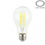 12W LED FILAMENT E27 A65 Birne Glas Kaltweiß 12W LED FILAMENT E27 A65 Birne Glas Kaltweiß