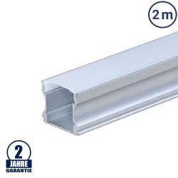 LED Profil PDS2 eloxiert 2m SET OP