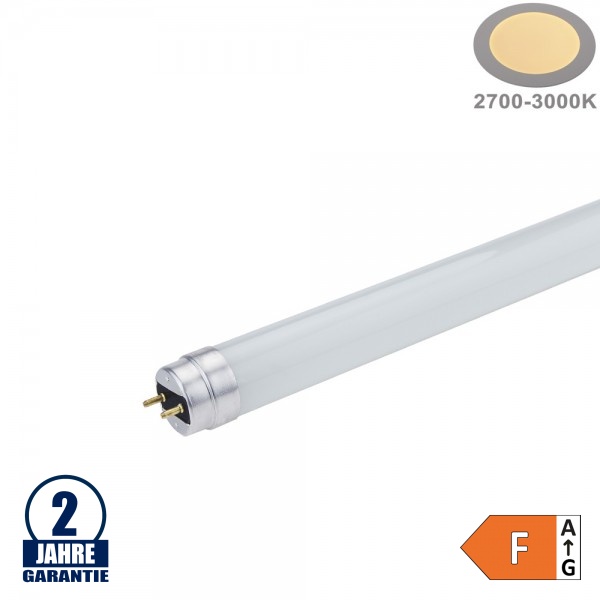18W LED G13/T8 Glas Röhre 120cm Warmweiß CL 18W LED G13/T8 Glas Röhre 120cm Warmweiß CL