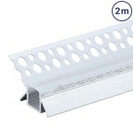 LED Profil Trockenbau Innen-Eck eloxiert 2m SET OP LED Profil Trockenbau Innen-Eck eloxiert 2m SET OP