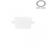 9W LED Frameless Mini Panel Quadratisch Kaltweiß 9W LED Frameless Mini Panel Quadratisch Kaltweiß