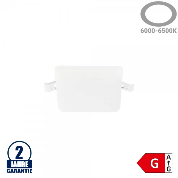 9W LED Frameless Mini Panel Quadratisch Kaltweiß 9W LED Frameless Mini Panel Quadratisch Kaltweiß