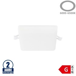18W LED Frameless Mini Panel Quadratisch Kaltweiß