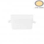 18W LED Frameless Mini Panel Quadratisch Warmweiß 18W LED Frameless Mini Panel Quadratisch Warmweiß