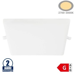 36W LED Frameless Mini Panel Quadratisch Warmweiß