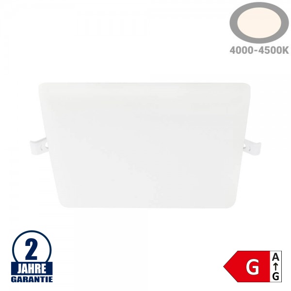 24W LED Frameless Mini Panel Quadratisch Neutralweiß 24W LED Frameless Mini Panel Quadratisch Neutralweiß