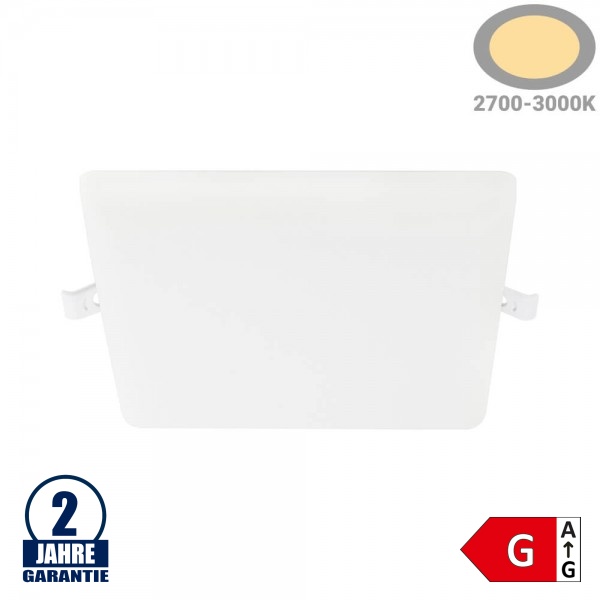 24W LED Frameless Mini Panel Quadratisch Warmweiß 24W LED Frameless Mini Panel Quadratisch Warmweiß
