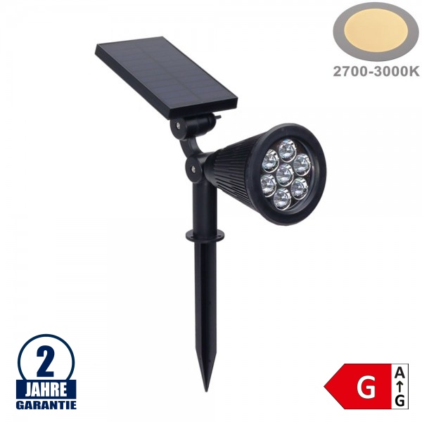 1,5W LED Solar Gartenleuchte 6V Warmweiß IP65 1,5W LED Solar Gartenleuchte 6V Warmweiß IP65