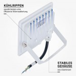 20W LED SMD Fluter City Line Kaltweiß 20W LED SMD Fluter City Line Kaltweiß