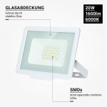 20W LED SMD Fluter City Line Kaltweiß 20W LED SMD Fluter City Line Kaltweiß