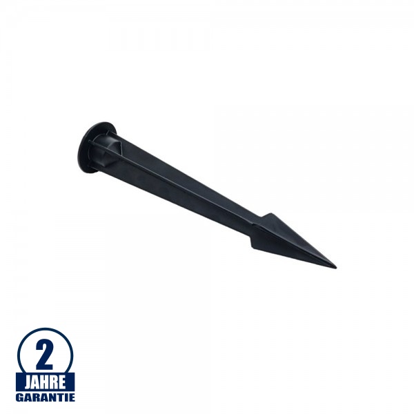 Aluminium Erdspieß für Fluter 265x55mm Aluminium Erdspieß für Fluter 265x55mm