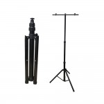 Stativ für Fluter 64-157cm Schwarz Stativ für Fluter 64-157cm Schwarz