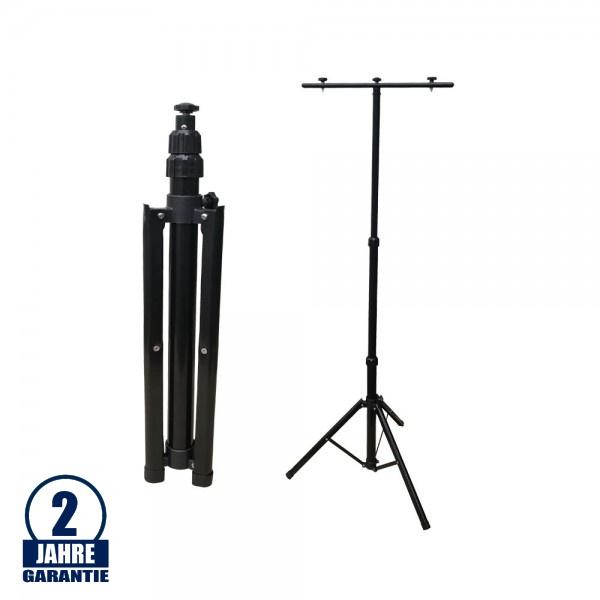 Stativ für Fluter 64-157cm Schwarz Stativ für Fluter 64-157cm Schwarz