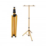Stativ für Fluter 64-157cm Gelb Stativ für Fluter 64-157cm Gelb