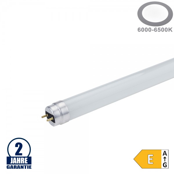 9W LED T8 Glas Röhre 60cm Kaltweiß HL