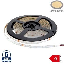 60SMD/m 4,8W/m 24V Professional LED Streifen 1808 Warmweiß 1m Spritzwassergeschützt