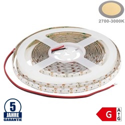 240SMD/m 14W/m 24V Professional LED Streifen 1808 Warmweiß 1m Spritzwassergeschützt