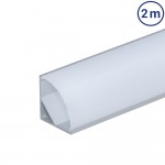 LED Profil 45° Winkel V2 eloxiert 2m SET OP LED Profil 45° Winkel V2 eloxiert 2m SET OP