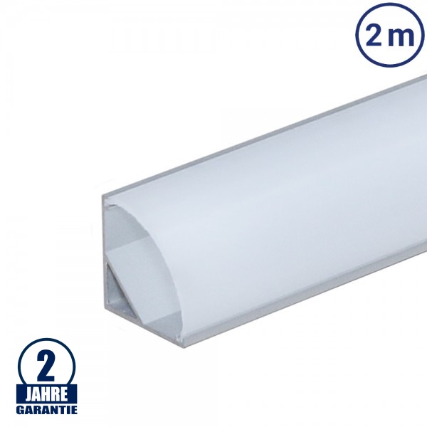 LED Profil 45° Winkel V2 eloxiert 2m SET OP LED Profil 45° Winkel V2 eloxiert 2m SET OP