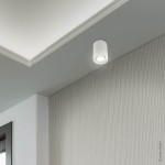 Aufbaurahmen für LED GU10 Kunststoff Rund Weiß V2 Aufbaurahmen für LED GU10 Kunststoff Rund Weiß V2