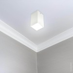 Deckenstrahler GU10 Quader Weiß mit weißem Reflektor Deckenstrahler GU10 Quader Weiß mit weißem Reflektor