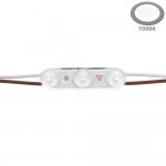 LED 230V SMD 3 Modul 1,6W IP67 Kaltweiß LED 230V SMD 3 Modul 1,6W IP67 Kaltweiß