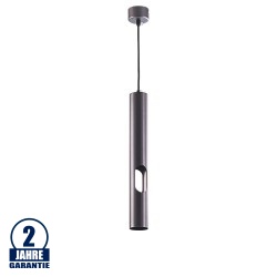 Pendelleuchte mit seitlichem Lichtauslass für GU10 40cm Traubenrot