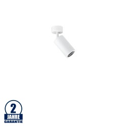 Deckenstrahler GU10 Aluminium schwenkbar Weiß