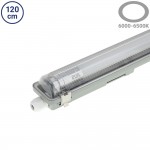 18W LED Feuchtraum/-Wannenleuchte inkl. Röhre SET 120cm einflammig IP65 Kaltweiß 18W LED Feuchtraum/-Wannenleuchte inkl. Röhre SET 120cm einflammig IP65 Kaltweiß
