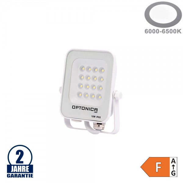 10W LED SMD Fluter weißes Gehäuse Kaltweiß 10W LED SMD Fluter weißes Gehäuse Kaltweiß