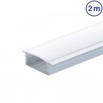 LED Profil PDS3 Einbau eloxiert 2m SET OP LED Profil PDS3 Einbau eloxiert 2m SET OP