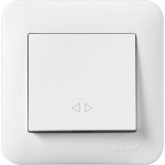 Kreuzschalter KARINA LIFE weiß 250V/10A Kreuzschalter KARINA LIFE weiß 250V/10A