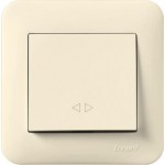 Kreuzschalter KARINA LIFE cremeweiß 250V/10A Kreuzschalter KARINA LIFE cremeweiß 250V/10A
