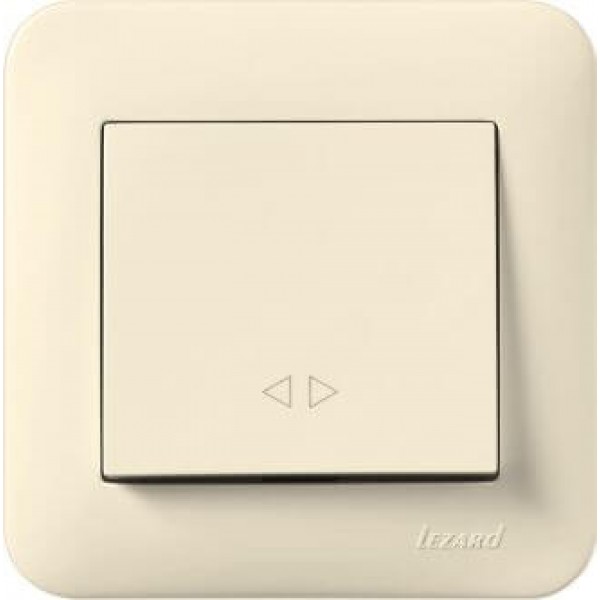 Kreuzschalter KARINA LIFE cremeweiß 250V/10A Kreuzschalter KARINA LIFE cremeweiß 250V/10A