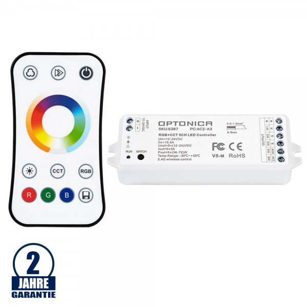 LED RGB+CCT Controller Set