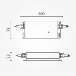 LED Controller Single Color • CCT • RGB • RGBW Funksteuerung IP67 - 12-36 V DC, 4 x 5 A LED Controller Single Color • CCT • RGB • RGBW Funksteuerung IP67 - 12-36 V DC, 4 x 5 A