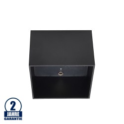 Deckenstrahler GU10 Schwarz Quadratisch