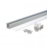 LED Profil Deckeneinbau eloxiert 2m SET OP LED Profil Deckeneinbau eloxiert 2m SET OP